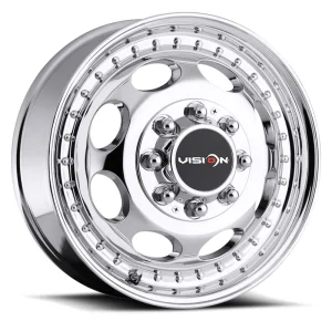 Vision Wheel HD – 181 HEAVY HAULER – Polished – 16″x5.5″ – All weather Wheels – 181Z6526PCCF161